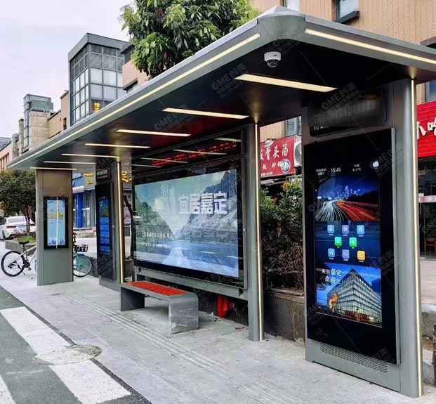 智能公交站台定制案例